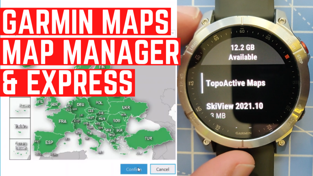 Garmin Fenix & Epix How to Maps Smartwatch